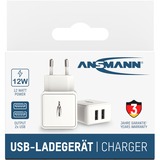 Ansmann Home Charger HC212, Ladegerät weiß, intelligente Ladesteuerung