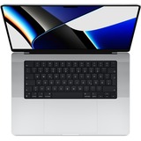 Apple MacBook Pro (16") 2021 CTO, Notebook silber, M1 Max 32-Core GPU, macOS Monterey, Deutsch, 120 Hz Display, 4 TB SSD