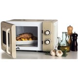 Ariete Vintage Mikrowelle creme/creme, 20 Liter
