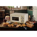 Ariete Vintage Mikrowelle creme/creme, 20 Liter