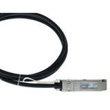 BlueOptics BlueLAN Direct Attach Kabel kompatibel zu Cisco QSFP-H40G-CU1M QSFP schwarz, 1 Meter