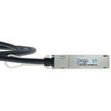 BlueOptics BlueLAN Direct Attach Kabel kompatibel zu Extreme Networks 40G-DACP-QSFP2M QSFP schwarz, 2 Meter