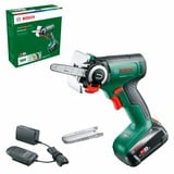 Bosch Heimwerken & Garten Akku-Säge NanoBlade UniversalCut 18V-65, 18Volt, Kettensäge grün/schwarz, Li-Ionen Akku 2,5Ah, POWER FOR ALL ALLIANCE