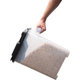 Broil King Pelletbehälter, Aufbewahrungsbox transparent/schwarz