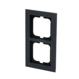 Busch-Jaeger Abdeckrahmen 2-fach, Abdeckung blau, Retail