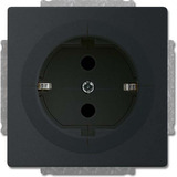 Busch-Jaeger Objektsteckdose Typ 20 EUAB-885 schwarz, Retail