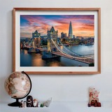 Clementoni High Quality Collection - London im Zwielicht, Puzzle Teile: 1500