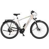 FISCHER Fahrrad Viator 7.0i (2023), Pedelec hellgrau, 28", 55 cm Rahmen