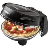 G3 Ferrari Pizzaofen Napoletana schwarz, 1.200 Watt, für Pizza Ø 31cm, 2 Steine