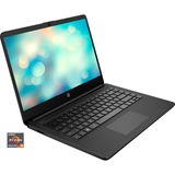 HP 14s-fq1152ng, Notebook schwarz, ohne Betriebssystem, 256 GB SSD