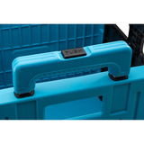 Hazet SHOPPING KART mit HAZET Logo , Trolley hellblau/schwarz, klappbar, Teleskopgriff