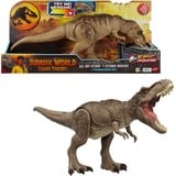 Mattel Jurassic World All-Out Attack Tyrannosaurus Rex Dinosaurier Actionfigur, Spielfigur 
