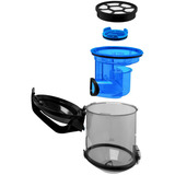 Medion E2001  MD12078, Bodenstaubsauger schwarz/blau