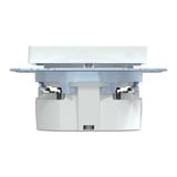 Merten Schutzkontaktsteckdose mit Schriftfeld Retail