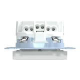 Merten Schutzkontaktsteckdose mit Schriftfeld Retail