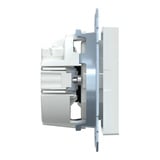 Merten Schutzkontaktsteckdose mit Schriftfeld Retail