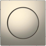 Merten Zentralplatte mit Drehknopf für Dimmer grau, Retail