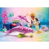 PLAYMOBIL 71501 Princess Magic Meerjungfrau mit Delfinen, Konstruktionsspielzeug 