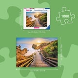 Ravensburger Puzzle Beautiful Walkways - Holztreppe zum Praio do Camillo 1000 Teile
