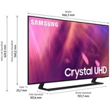 SAMSUNG GU-43AU9079, LED-Fernseher 108 cm(43 Zoll), schwarz, UltraHD/4K, SmartTV, AMD Free-Sync