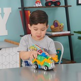 Spin Master Paw Patrol Movie Rockys verwandelbarer Deluxe-Recycling-Truck, Spielfahrzeug mit Sammelfigur