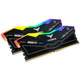 Team Group DIMM 32 GB DDR5-7800 (2x 16 GB) Dual-Kit, Arbeitsspeicher schwarz, FF3D532G7800HC38DDC01, Delta RGB, INTEL XMP