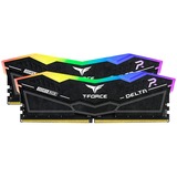 Team Group DIMM 32 GB DDR5-7800 (2x 16 GB) Dual-Kit, Arbeitsspeicher schwarz, FF3D532G7800HC38DDC01, Delta RGB, INTEL XMP