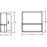 Theben TECTA D180i WH, Bewegungsmelder anthrazit