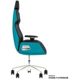Thermaltake ARGENT E700 Design by Studio F. A. Porsche, Gaming-Stuhl petrol/schwarz, Ocean Blue