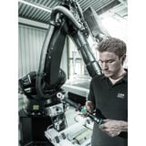 Wera Drehmomentschlüssel mit Umschaltknarre Click-Torque Lock C 3 schwarz/grün, Abtrieb 1/2", 40 bis 200 Nm