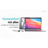 i-tec USB-C Charging Hub silber, Power Delivery, USB-C Video