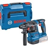 Bosch Akku-Bohrhammer GBH 18V-22 Professional solo, 18Volt blau/schwarz, ohne Akku und Ladegerät, in L-BOXX