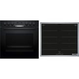 Bosch HND619LS67 Serie 6, Herdset schwarz/edelstahl