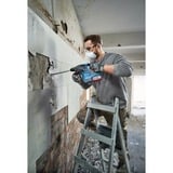 Bosch Professional Akku-Bohrhammer GBH 18V-22 Professional solo, 18Volt blau/schwarz, ohne Akku und Ladegerät, in L-BOXX