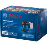 Bosch Professional Akku-Exzenterschleifer GEX 185-LI Professional solo, 18Volt blau/schwarz, ohne Akku und Ladegerät, Ø 125mm