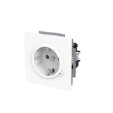 Busch-Jaeger Schutzkontaktsteckdose Safety Plus weiß, Retail