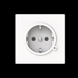 Busch-Jaeger Schutzkontaktsteckdose Safety Plus weiß, Retail