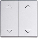 Busch-Jaeger Wippe Jalousietaster aluminium, Retail