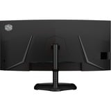 Cooler Master GM34-CWQ2, Gaming-Monitor 86.4 cm (34 Zoll), schwarz, UWQHD, VA, Curved, Quantum Dot, 180Hz Panel