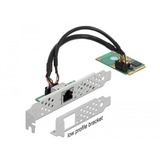 DeLOCK MiniPCIe I/O PCIe LAN 1xRJ45 i210, LAN-Adapter 