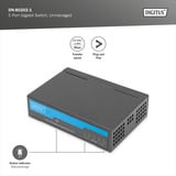 Digitus 5-Port Gigabit DN-80202-1, Switch 