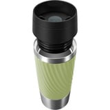 Emsa TRAVEL MUG Classic Twist , Thermobecher grün/edelstahl, 0,36 Liter