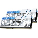 G.Skill DIMM 64 GB DDR4-4266 (2x 32 GB) Dual-Kit, Arbeitsspeicher silber, F4-4266C19D-64GTES, Trident Z Royal Elite, INTEL XMP