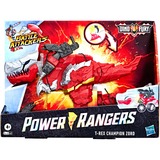 Hasbro Power Rangers Battle Attackers Dino Fury T-Rex Champion Zord, Spielfigur 
