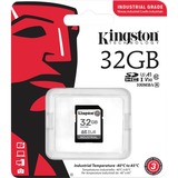 Kingston Industrial 32 GB SDHC, Speicherkarte schwarz, UHS-I U3, Class 10, V30, A1