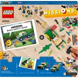 LEGO 60353 City Tierrettungsmissionen, Konstruktionsspielzeug Interaktives digitales Abenteurspielset mit Pickup, 3 Minifiguren und Tierfiguren