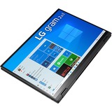 LG gram 16 Business Edition (16T90P-G.AP78G), Notebook schwarz, Windows 10 Pro 64-Bit