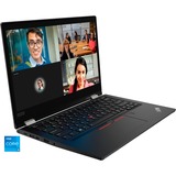 Lenovo ThinkPad L13 Yoga G2 (20VK000VGE), Notebook schwarz, Windows 10 Pro 64-Bit, 256 GB SSD
