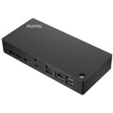 Lenovo ThinkPad Universal USB-C Dock Generalüberholt, Dockingstation schwarz