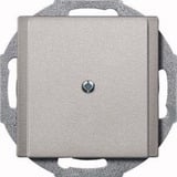 Merten Zentralplatte Aluminium mit Traggestell und Zugentlastung Leitungsauslass Typ 295660 aluminium, Retail